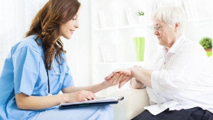 Overleg door de dokter